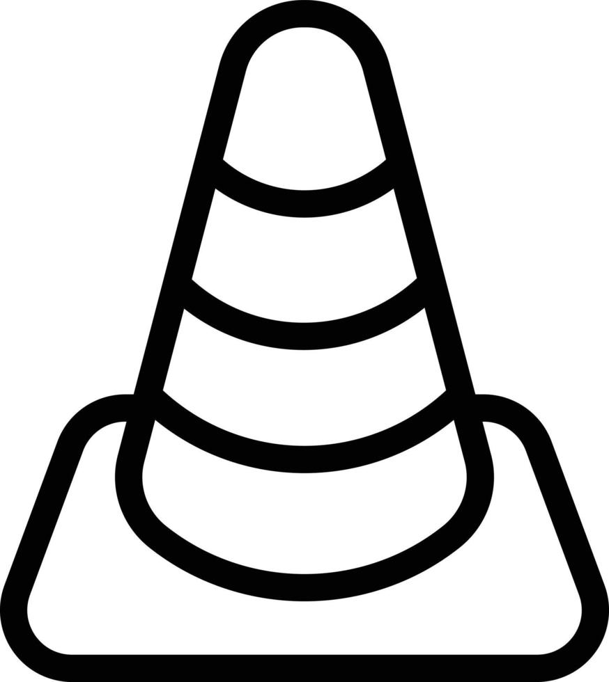 cone vector illustration on a background.Premium quality symbols.vector icons for concept and graphic design.