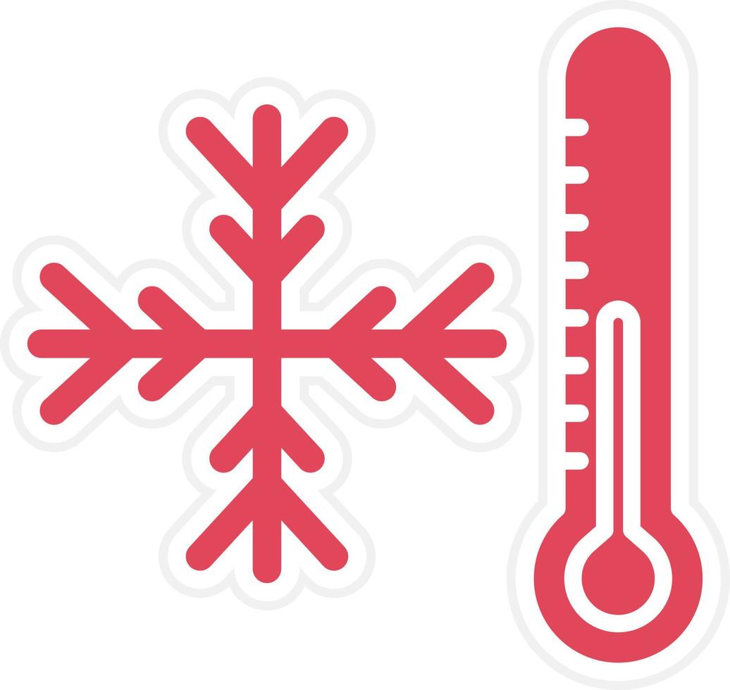Cold Icon Style vector