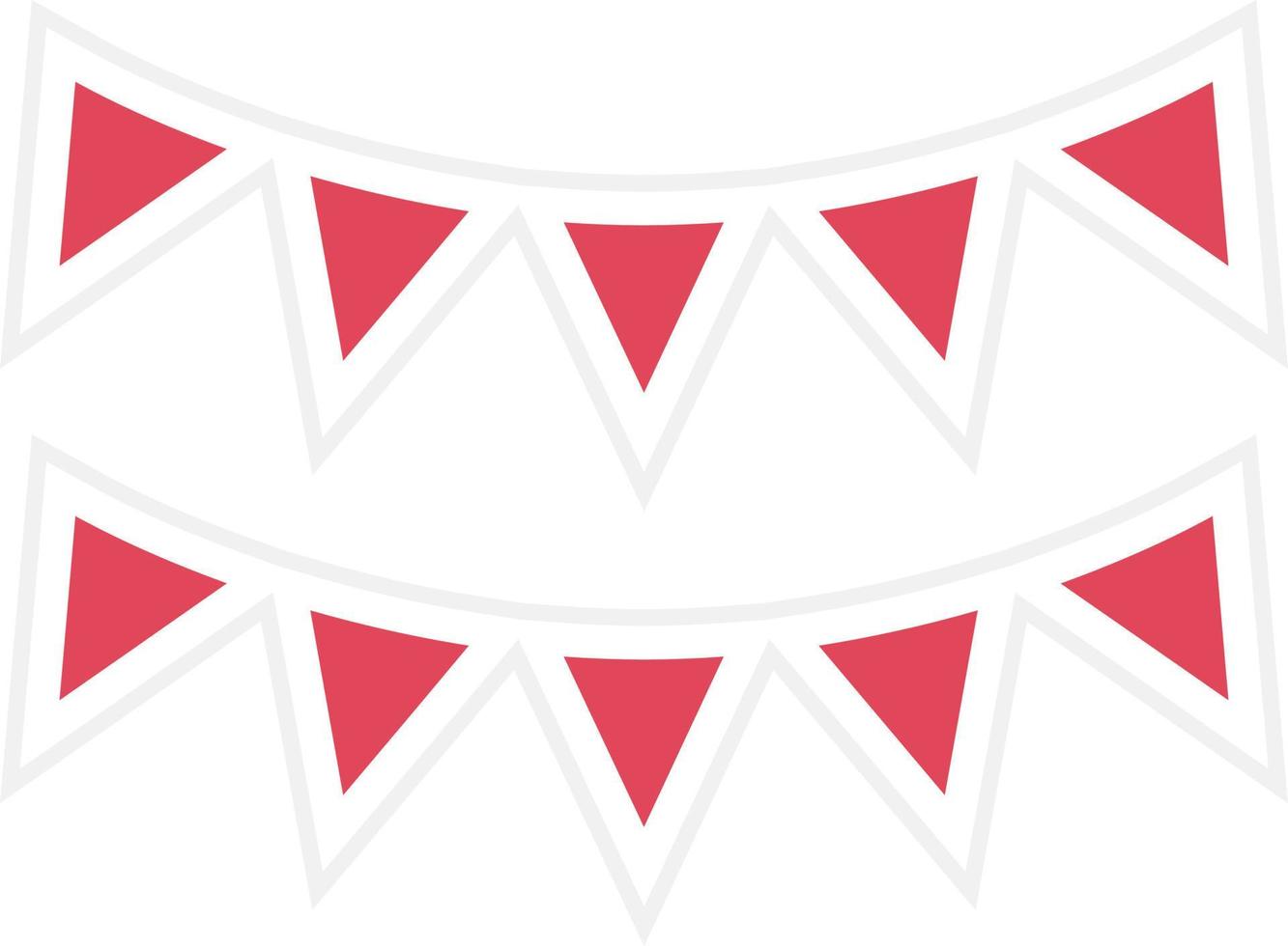Garlands Icon Style vector