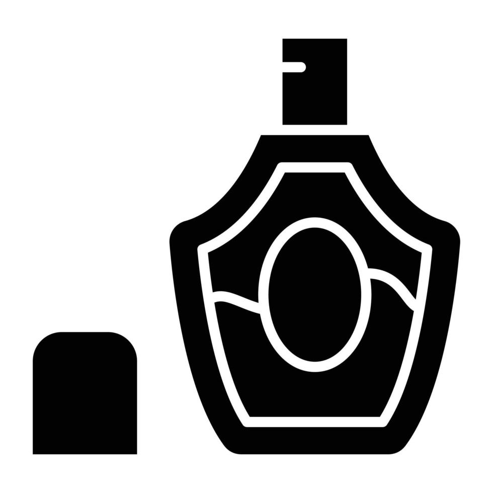 estilo de icono de perfume vector