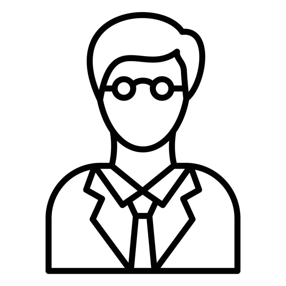 Principal Icon Style vector