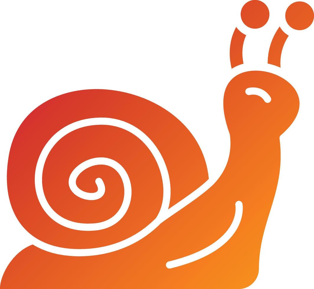 Snail Icon Style vector