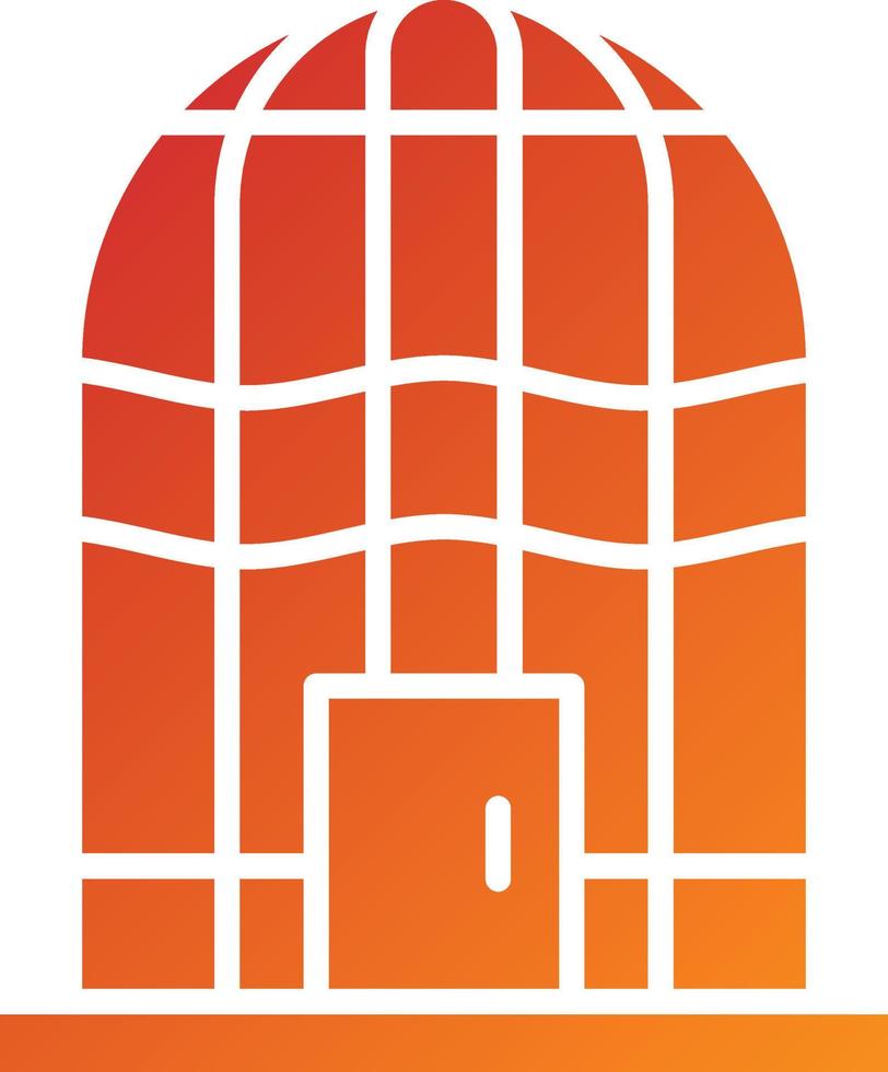 Birdcage Icon Style vector