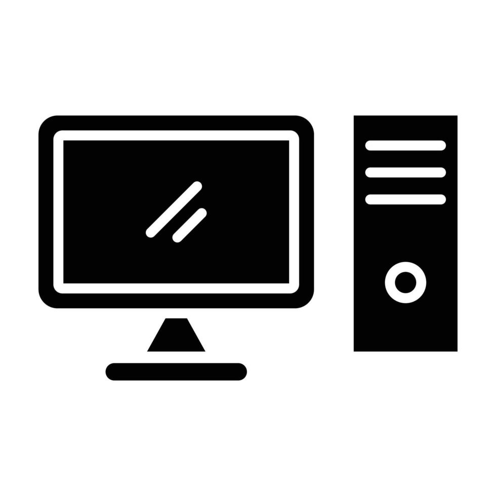 Computer Icon Style vector