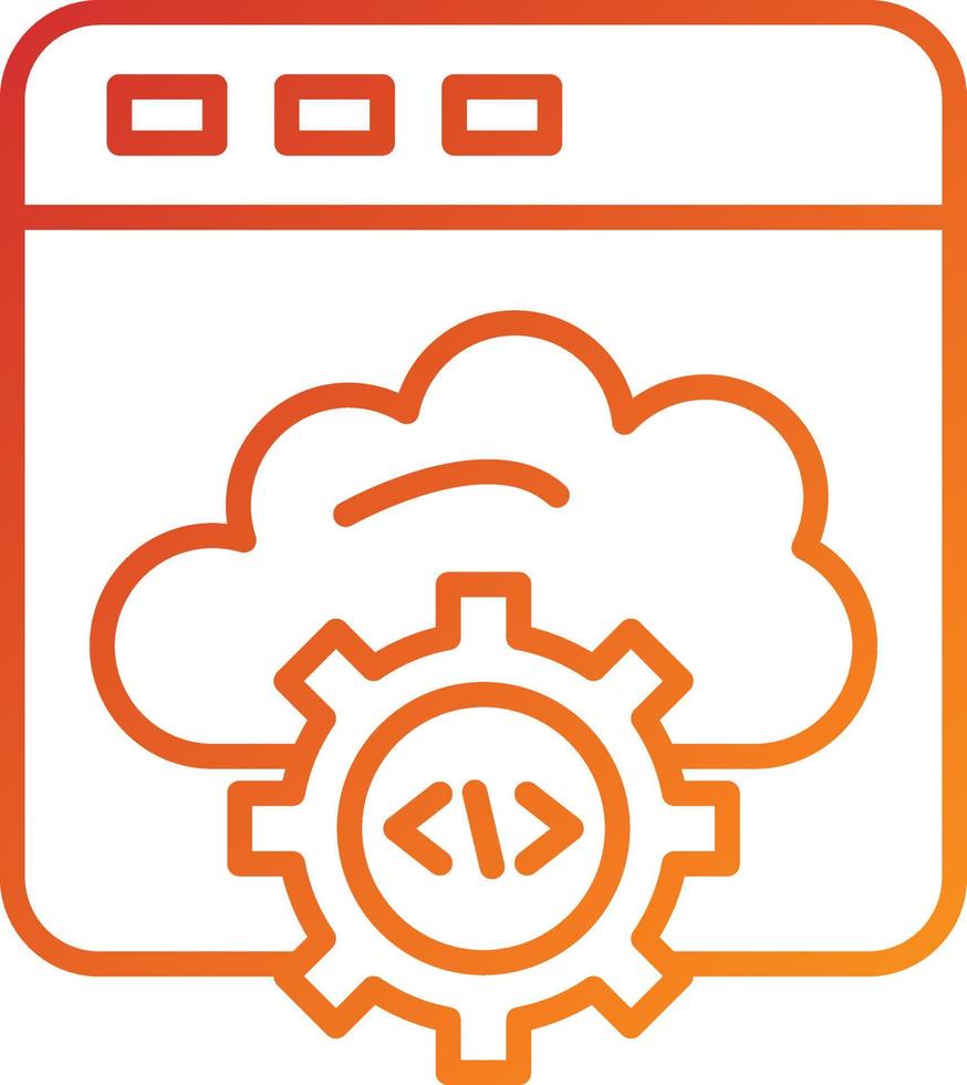 Web API Icon Style 7247130 Vector Art at Vecteezy