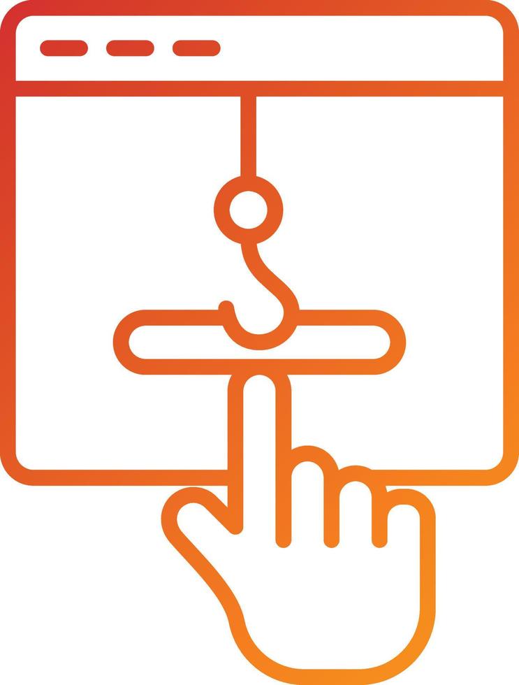 Clickbait Icon Style vector