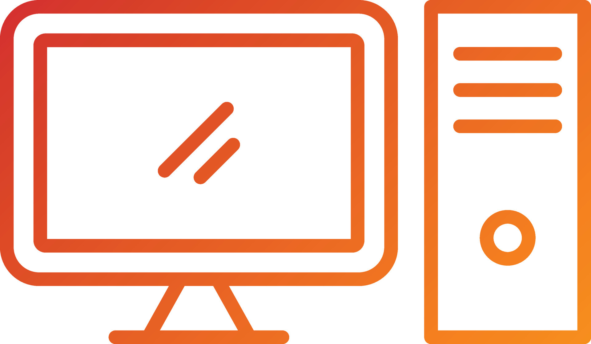 Computer Icon Style 7247186 Vector Art at Vecteezy