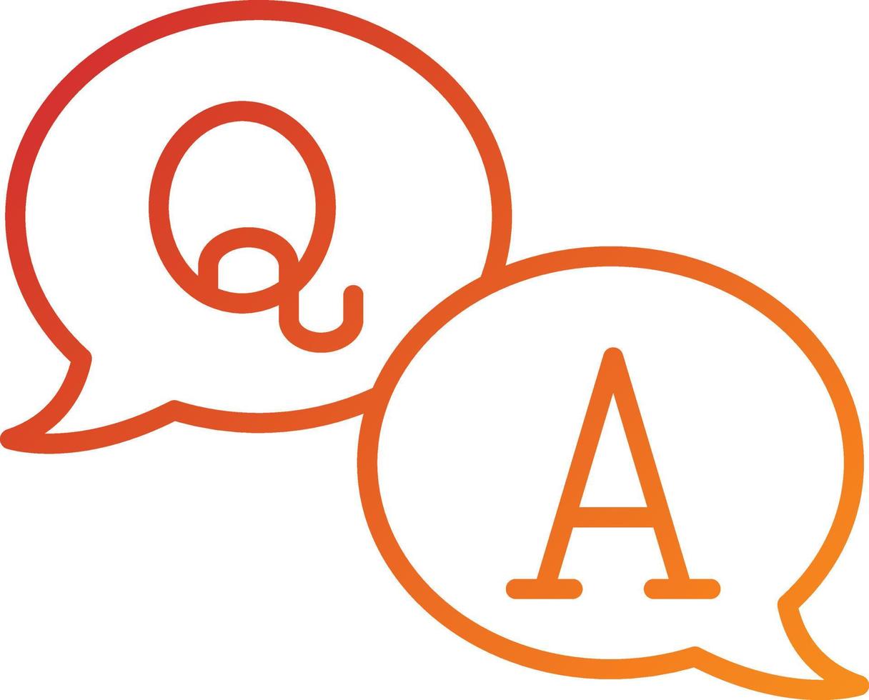 QA Icon Style vector