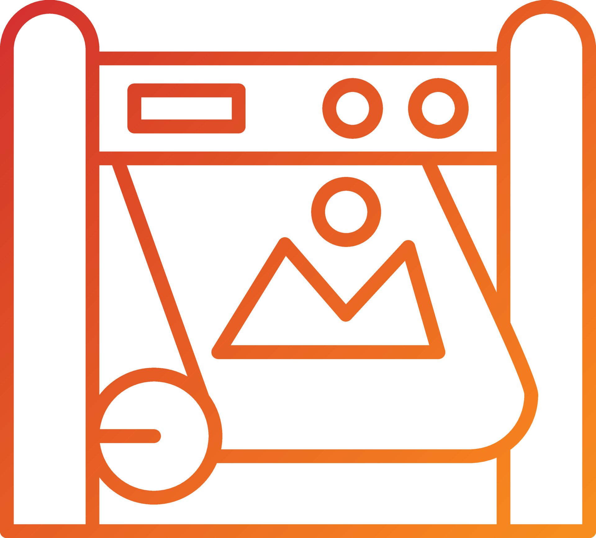 Printing Machine Icon Style 7247232 Vector Art at Vecteezy