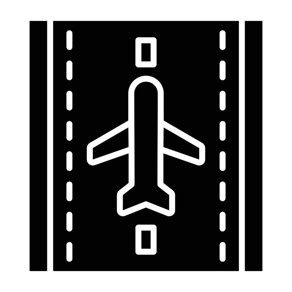 Runway Icon Style vector