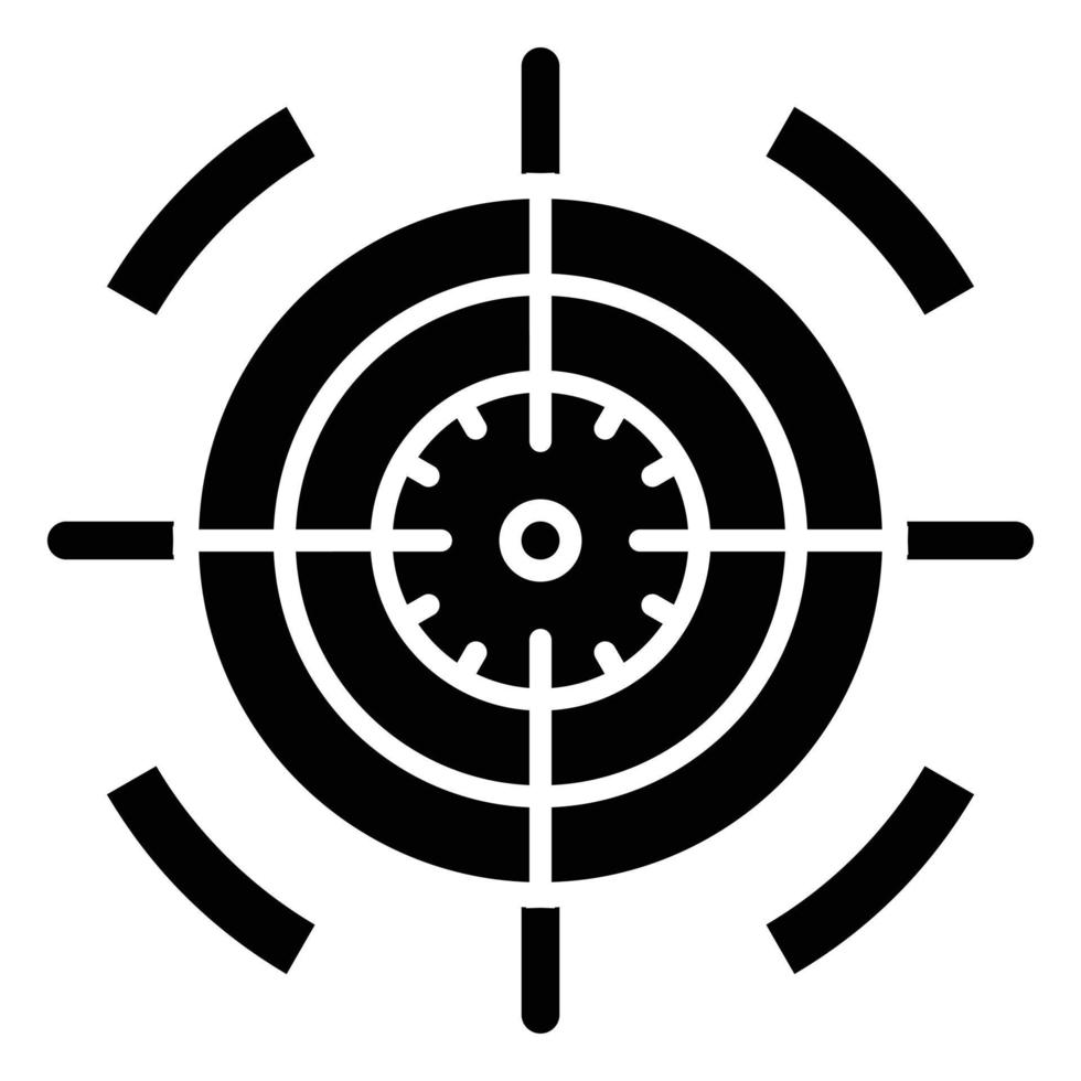Target Icon Style vector
