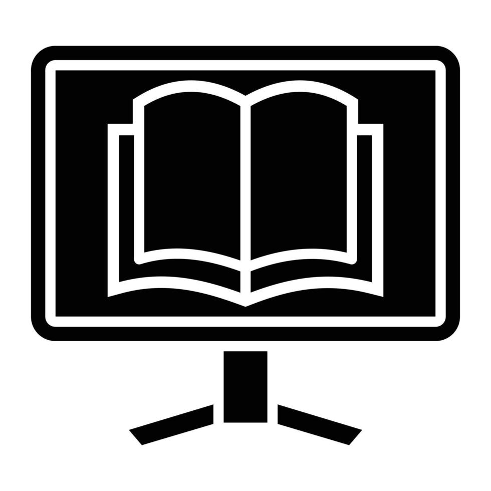 Ebook Icon Style vector