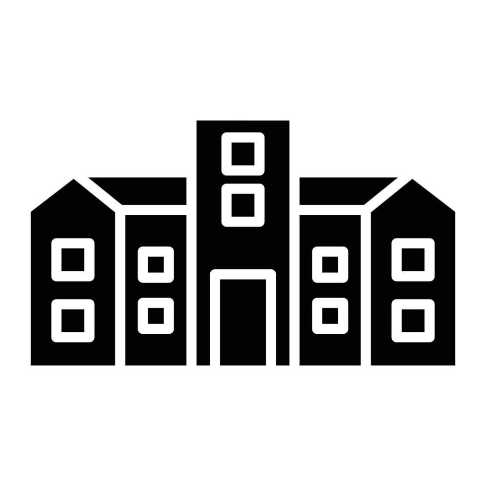 Campus Icon Style vector