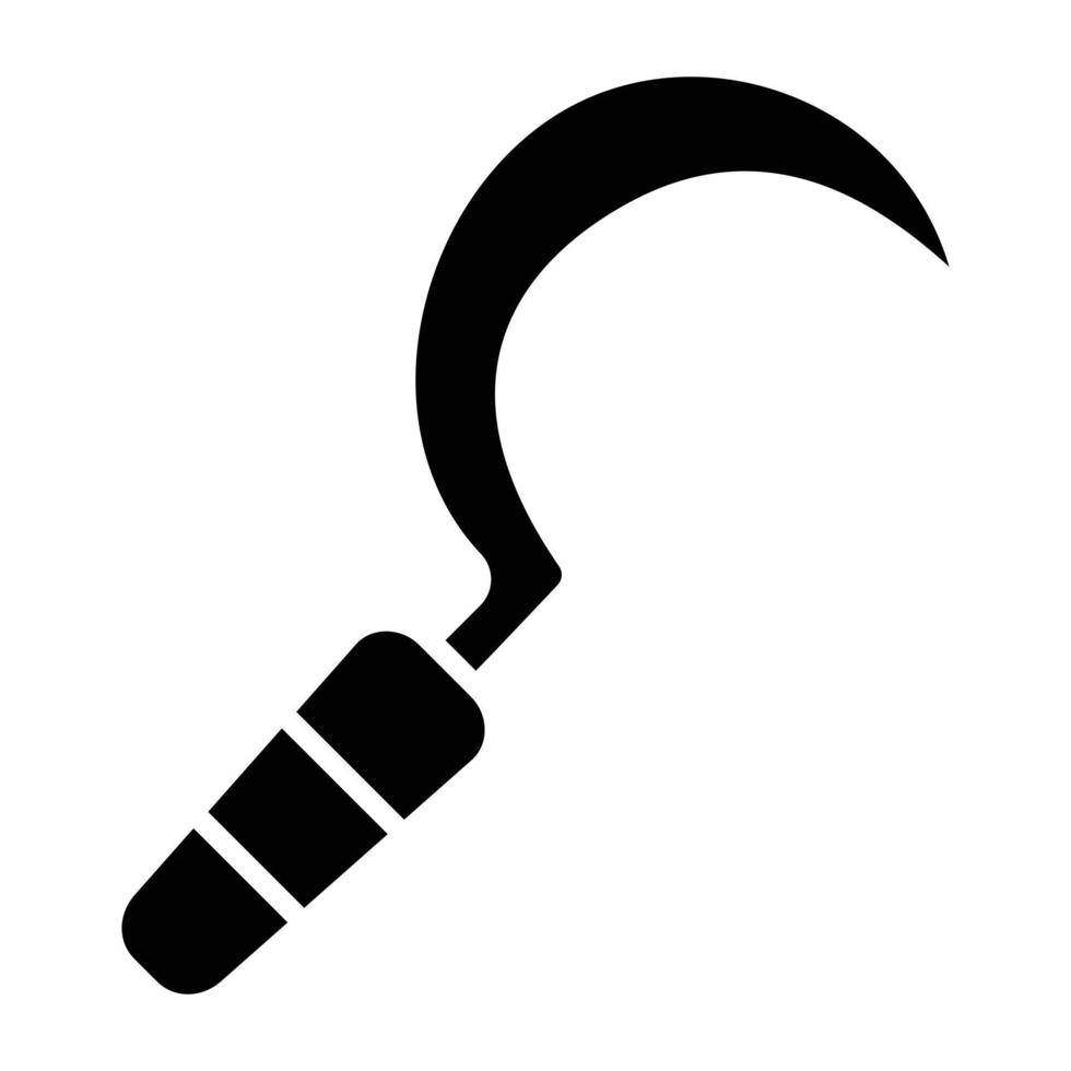 Sickle Icon Style vector