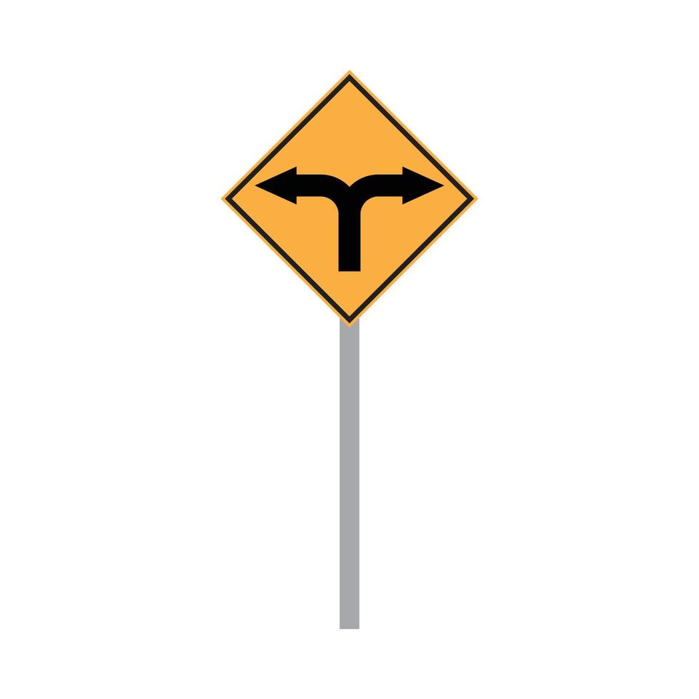 road sign vector for website symbol