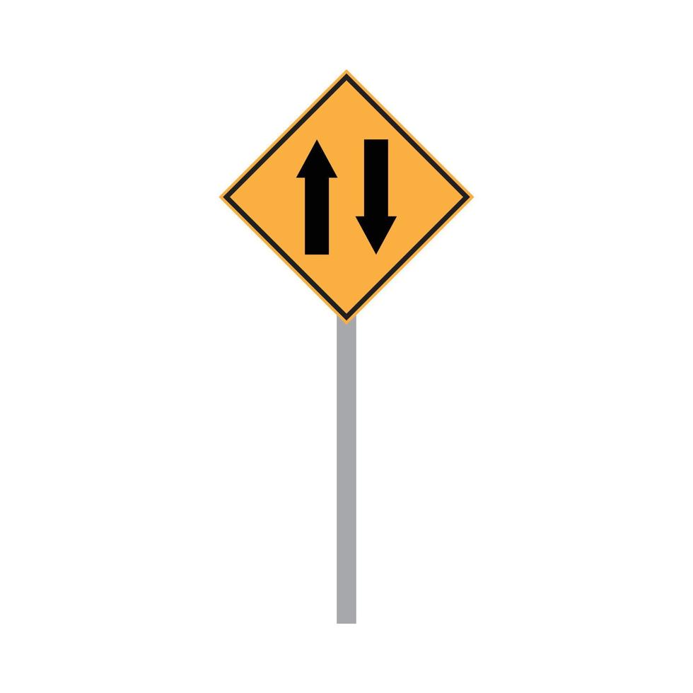 road sign vector for website symbol