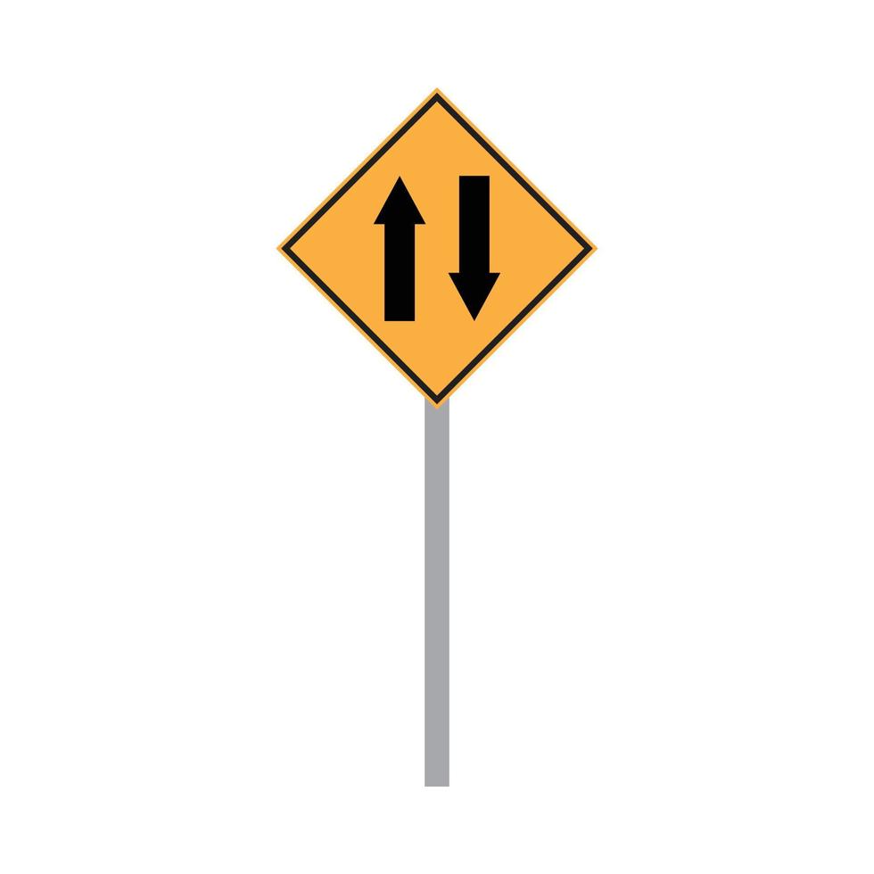 road sign vector for website symbol