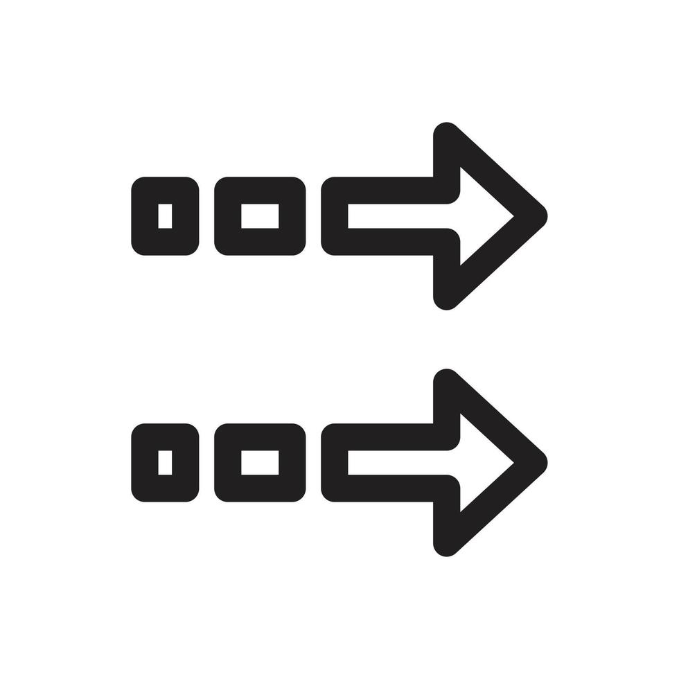 Arrow for web, symbol, icon vector