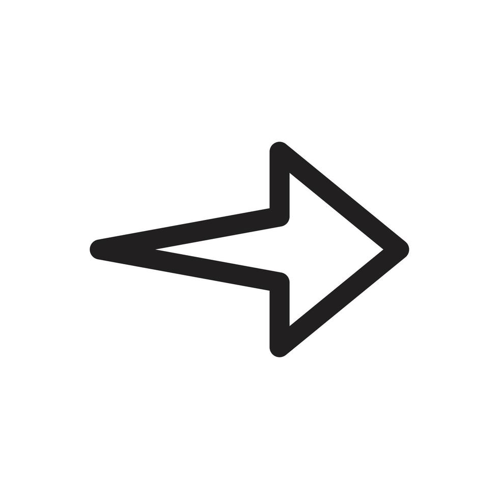 Arrow for web, symbol, icon vector