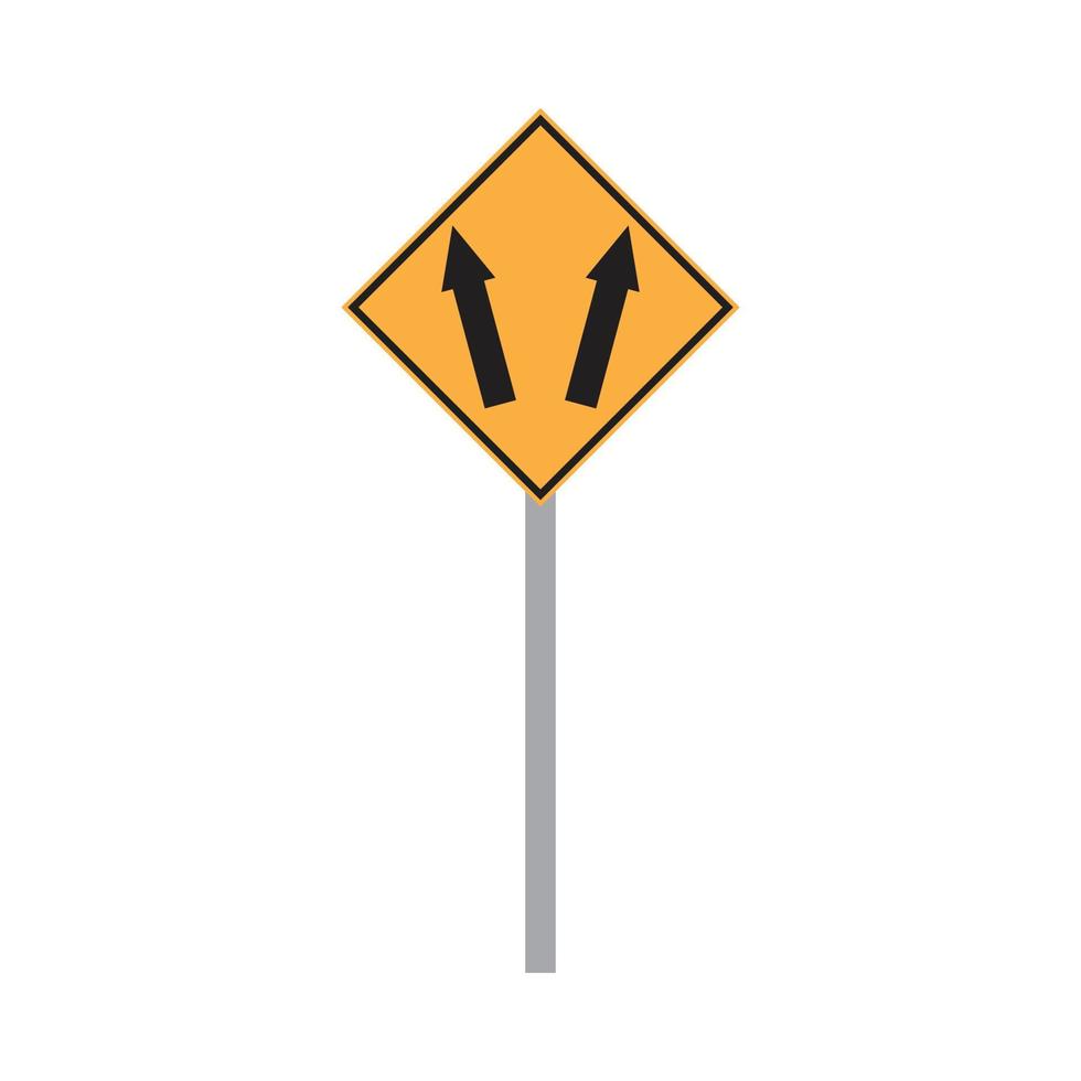 road sign vector for website symbol