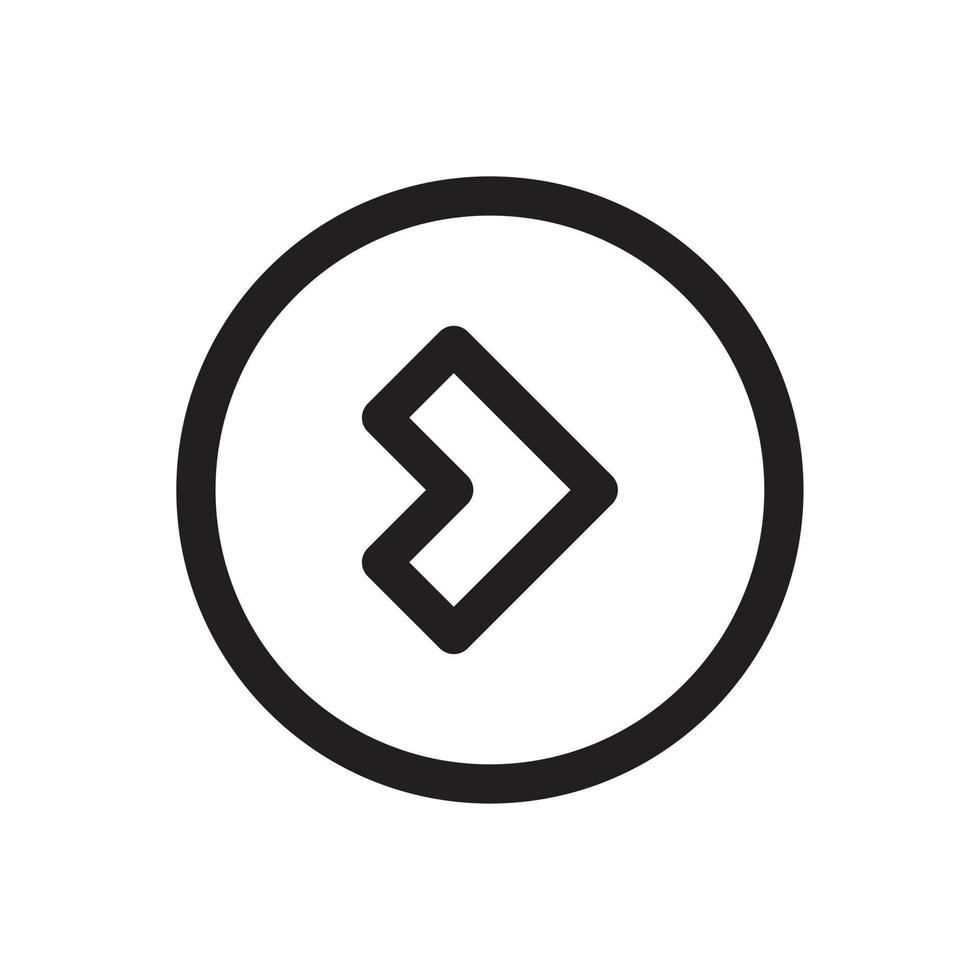 Arrow for web, symbol, icon vector