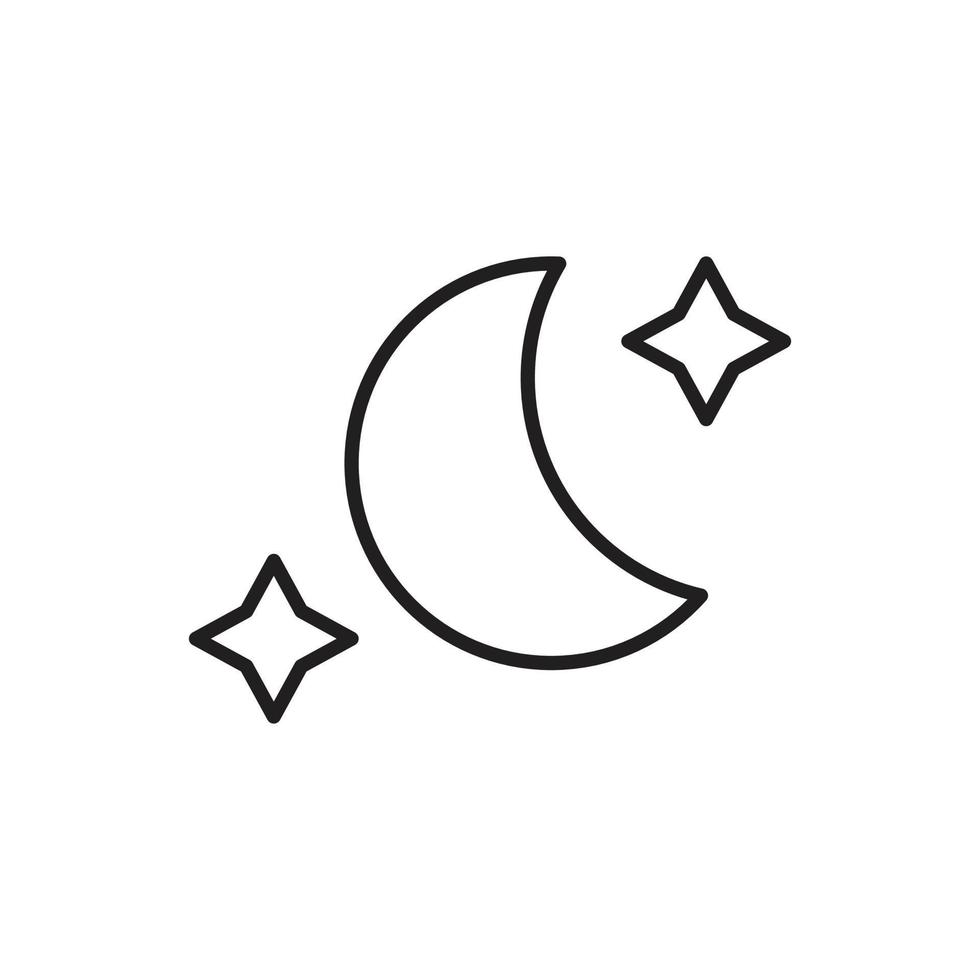 moon vector for icon symbol web illustration