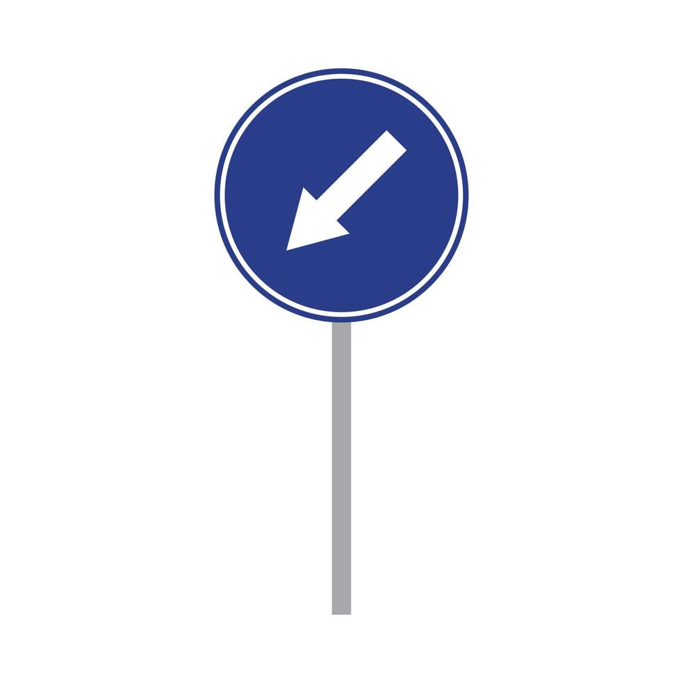 road sign vector for website symbol