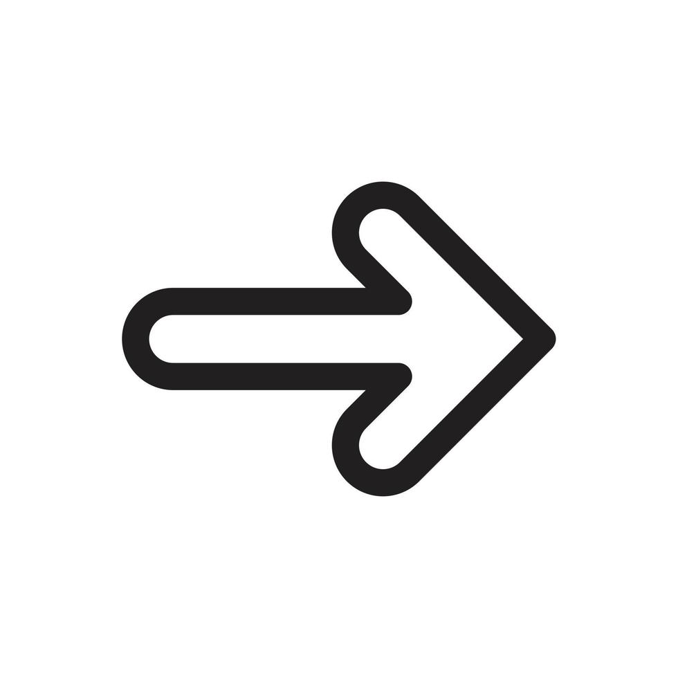 Arrow for web, symbol, icon vector