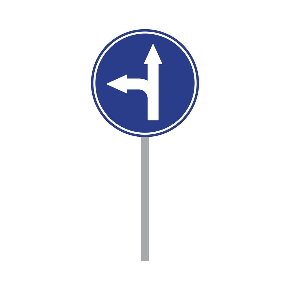 road sign vector for website symbol
