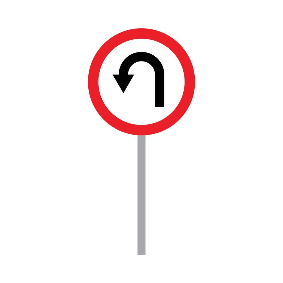 road sign vector for website symbol