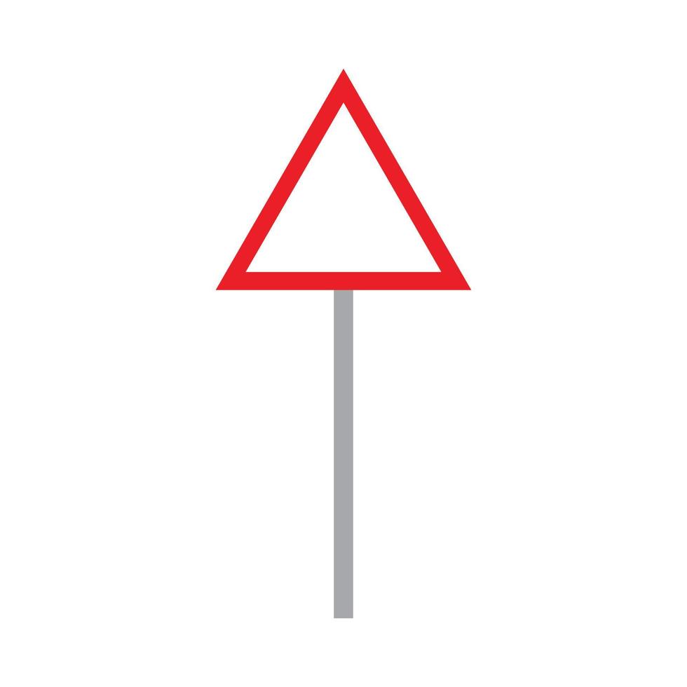 road sign vector for website symbol