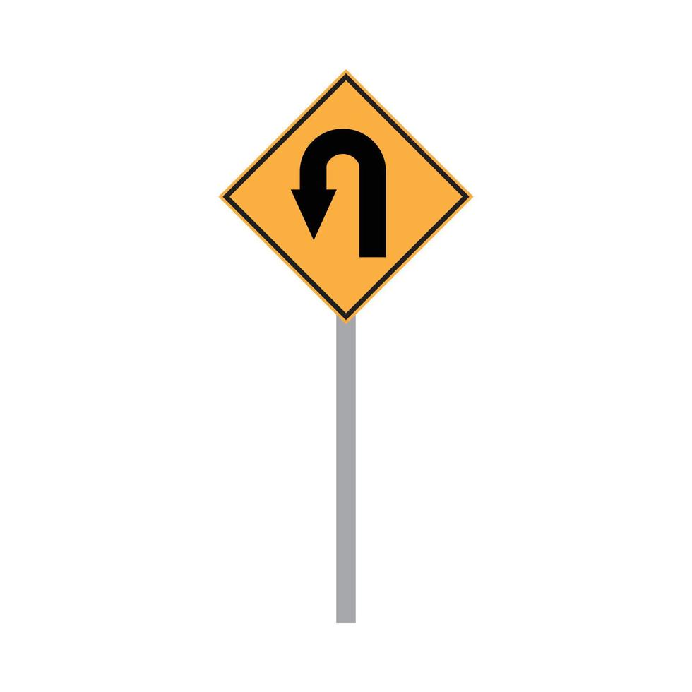 road sign vector for website symbol