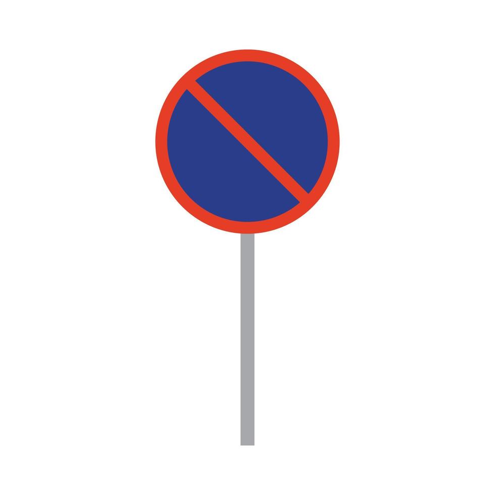 road sign vector for website symbol