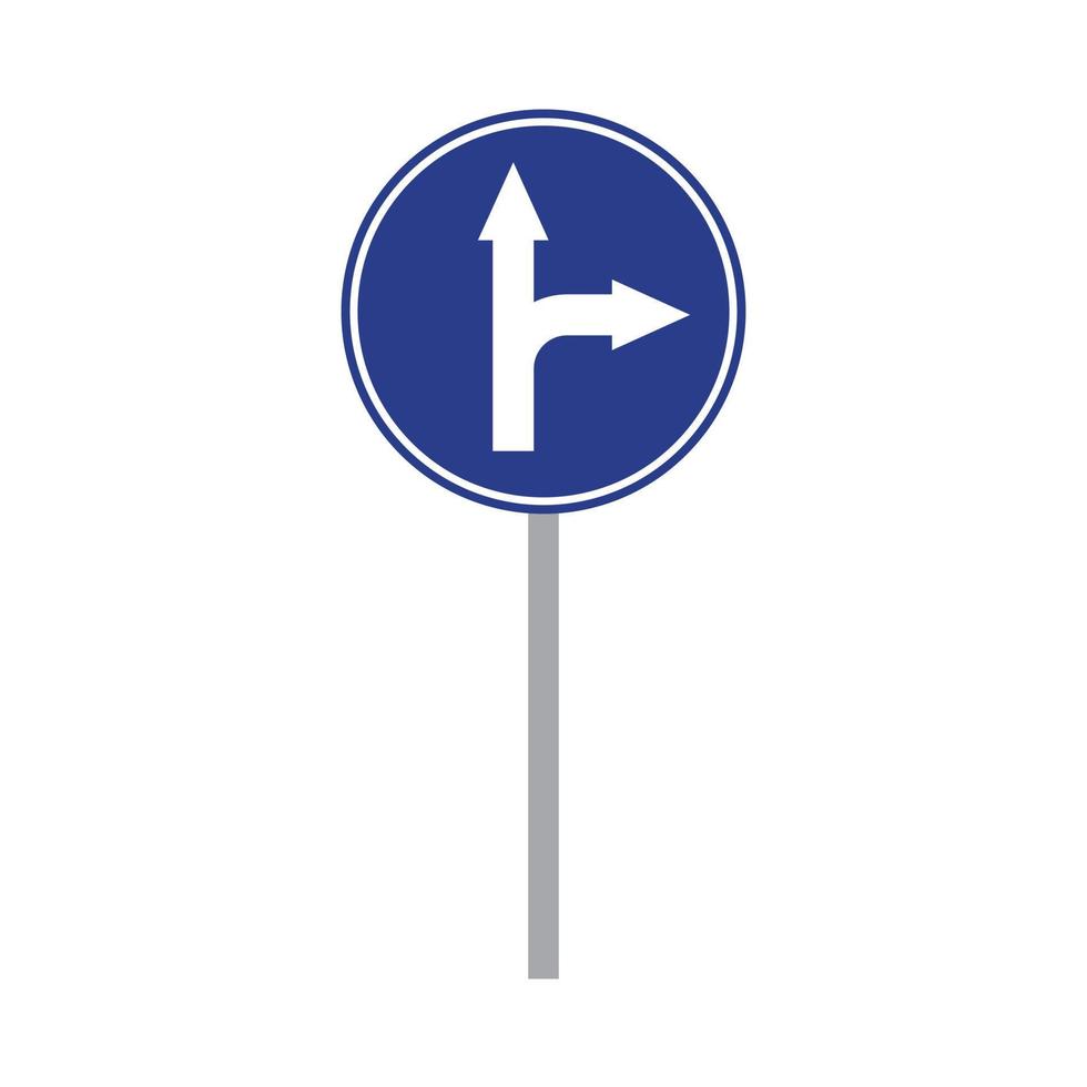 road sign vector for website symbol