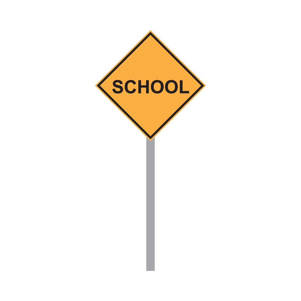 road sign vector for website symbol