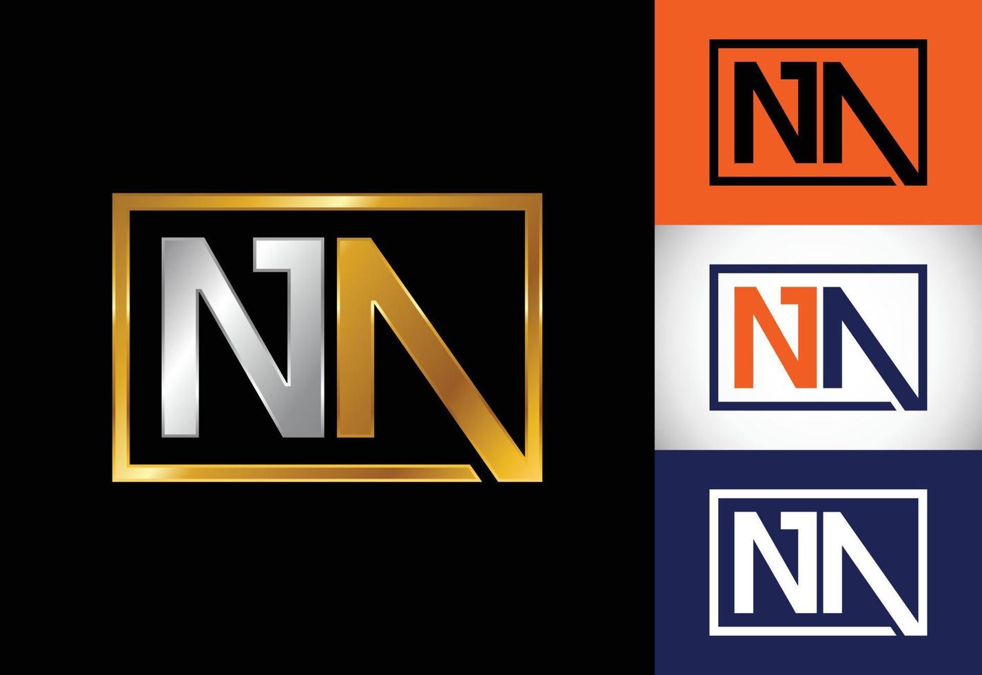 Initial Letter N A Logo Design Vector. Graphic Alphabet Symbol For Corporate Business Identity vector