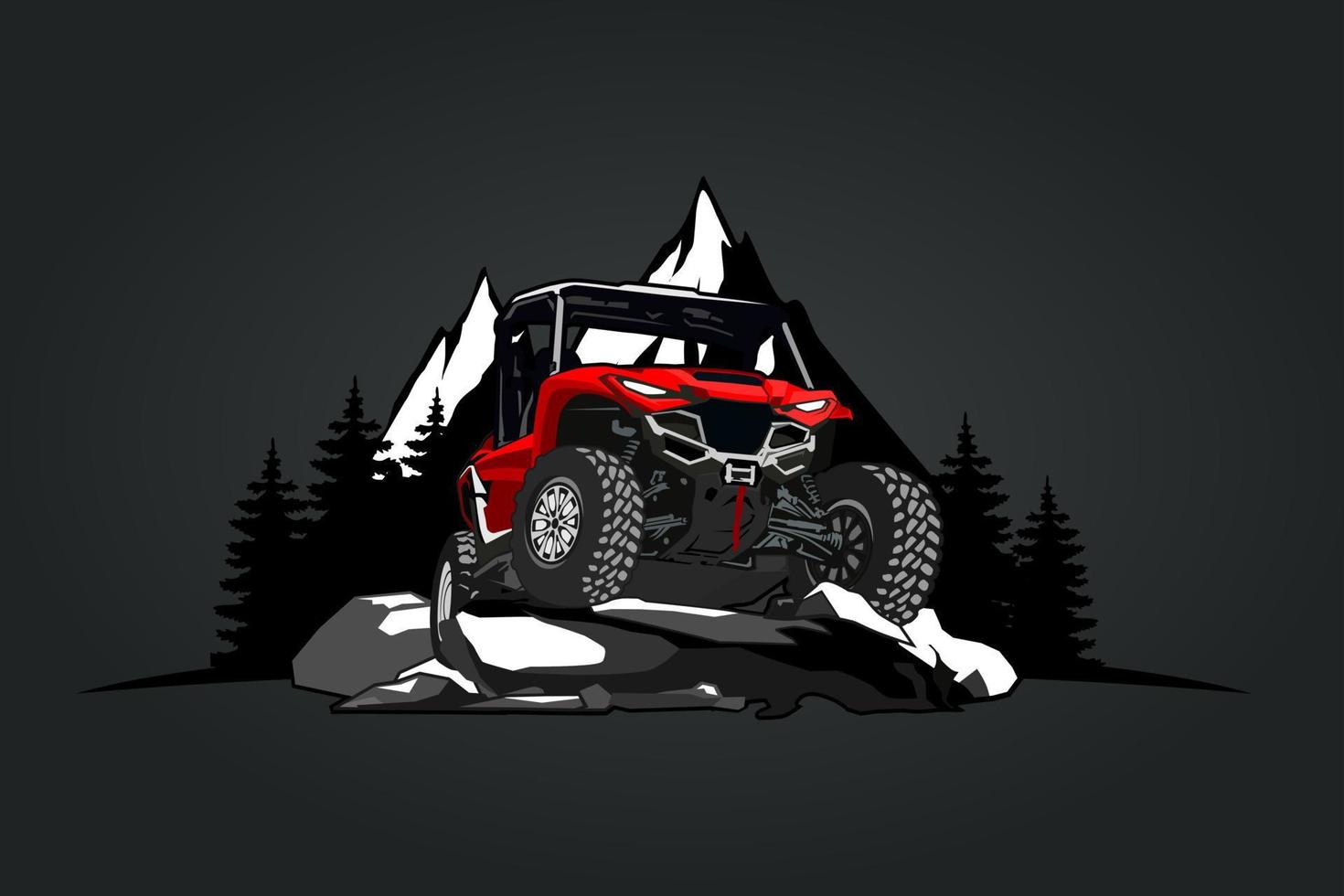 utv illustration design icon vector