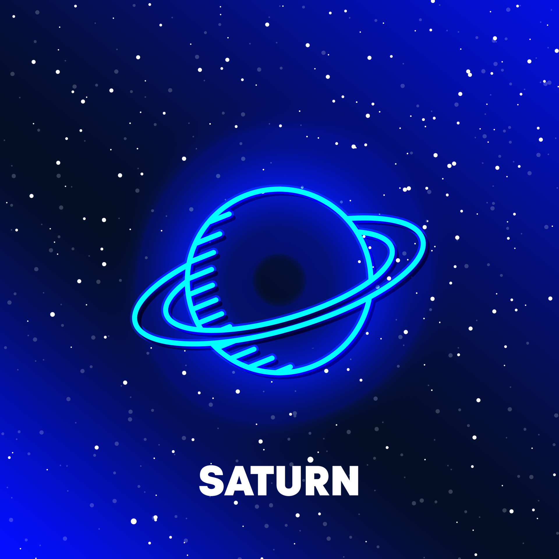 Saturn planet neon icon design. Space and planets and universe concept. Web  elements in neon style icons. Realistic icon for websites, web design,  mobile app, info graphics. 7249117 Vector Art at Vecteezy