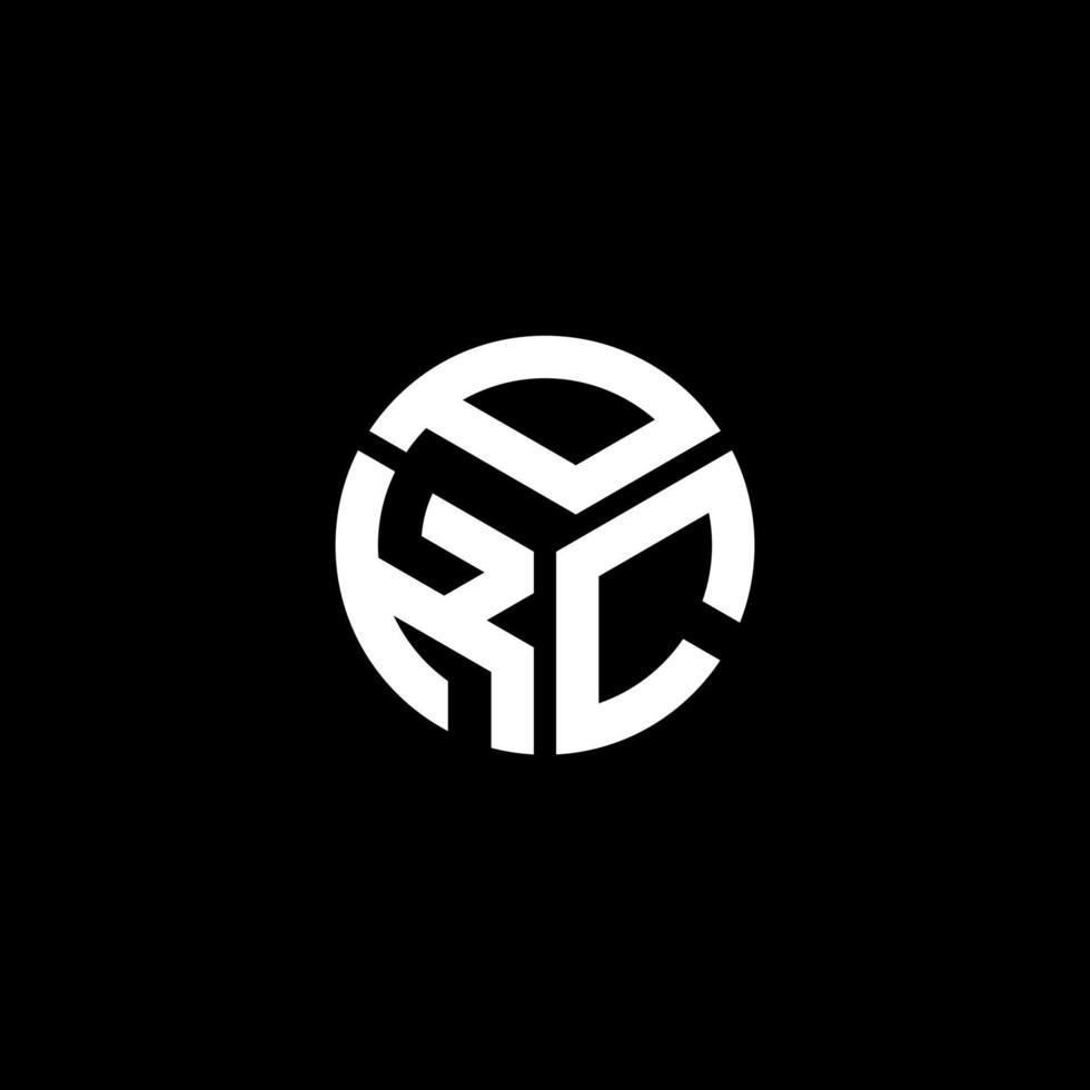 PKC letter logo design on black background. PKC creative initials letter logo concept. PKC letter design. vector