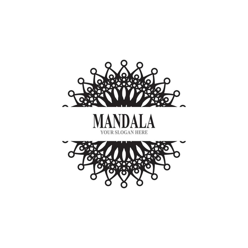 Mandala logo design vector illustration 7255016 Vector Art at Vecteezy
