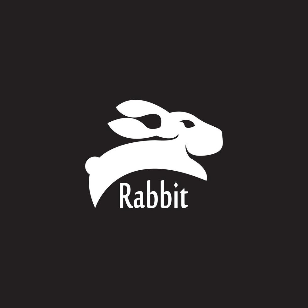 Rabbit vector icon illustration design