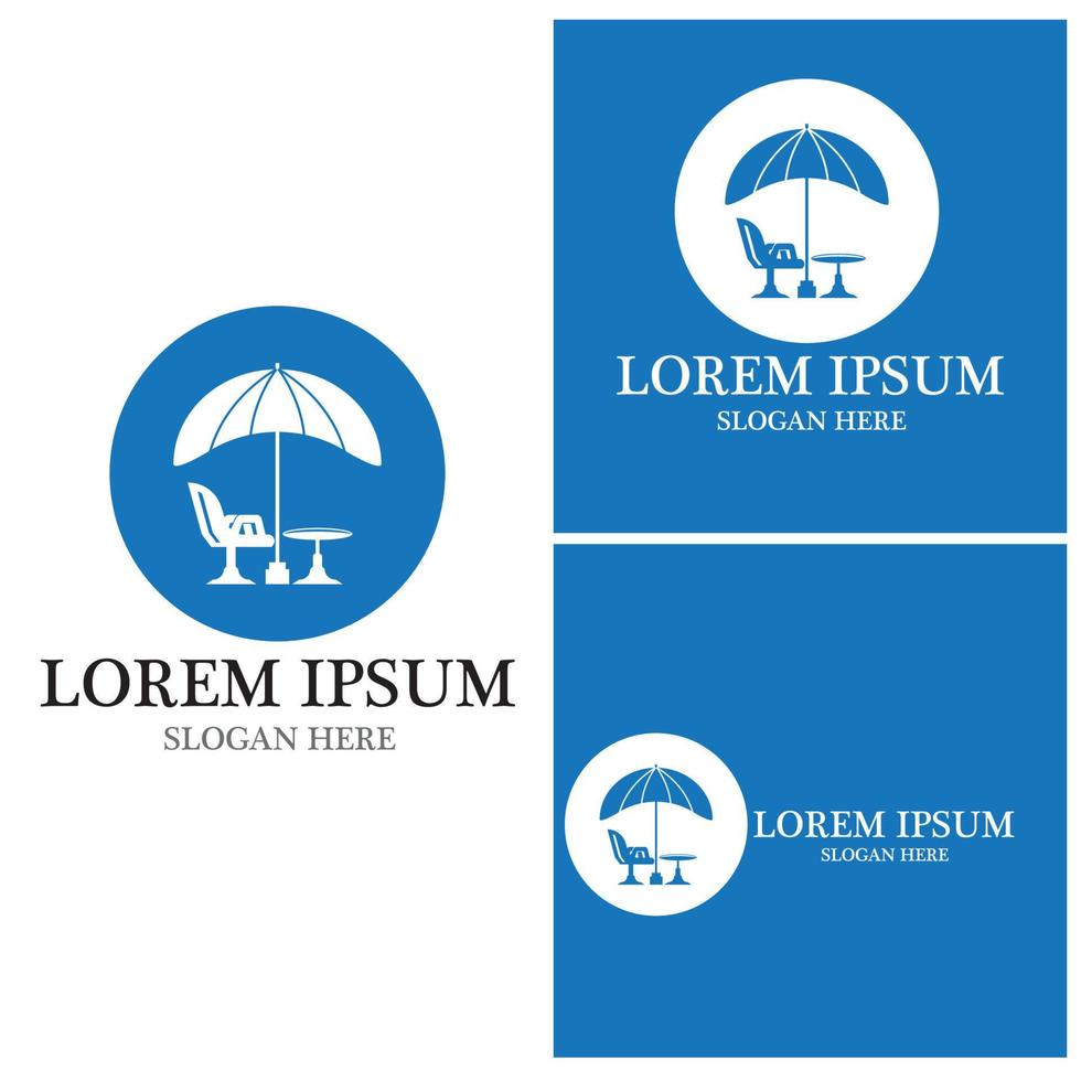 Furniture icon and symbol vector template