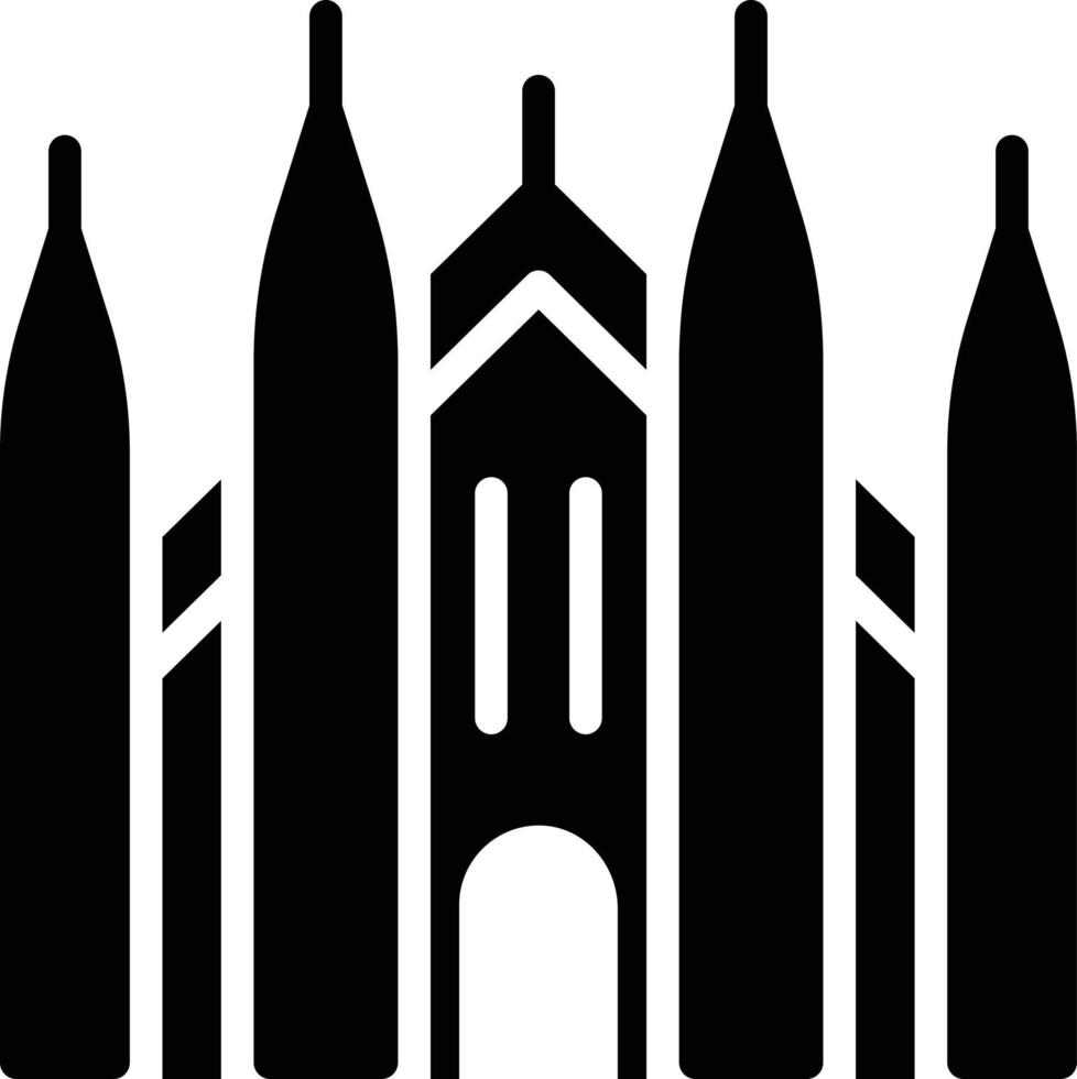 ilustración de vector de iglesia en un fondo. símbolos de calidad premium. iconos vectoriales para concepto y diseño gráfico.