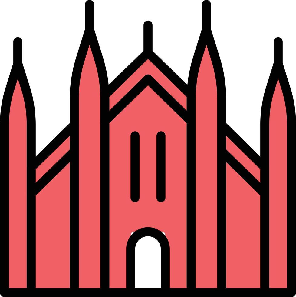 church vector illustration on a background.Premium quality symbols.vector icons for concept and graphic design.