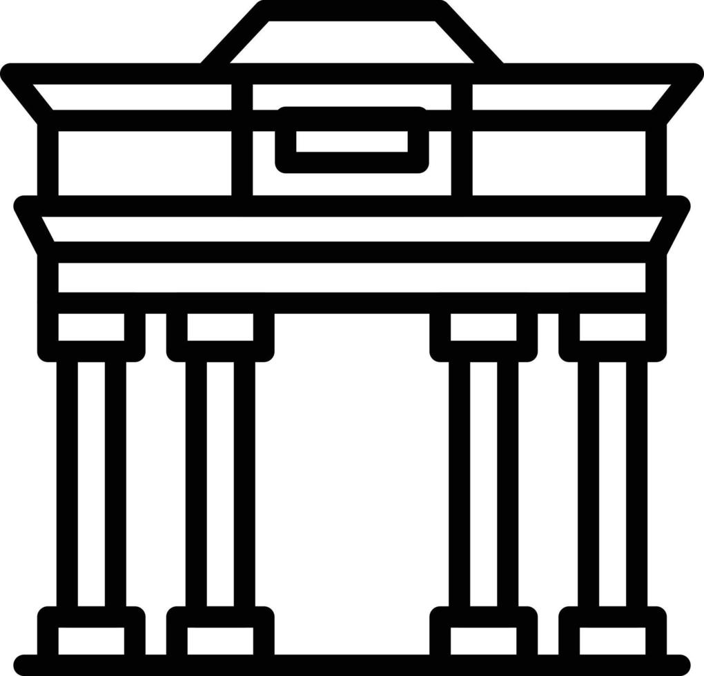 landmark vector illustration on a background.Premium quality symbols.vector icons for concept and graphic design.