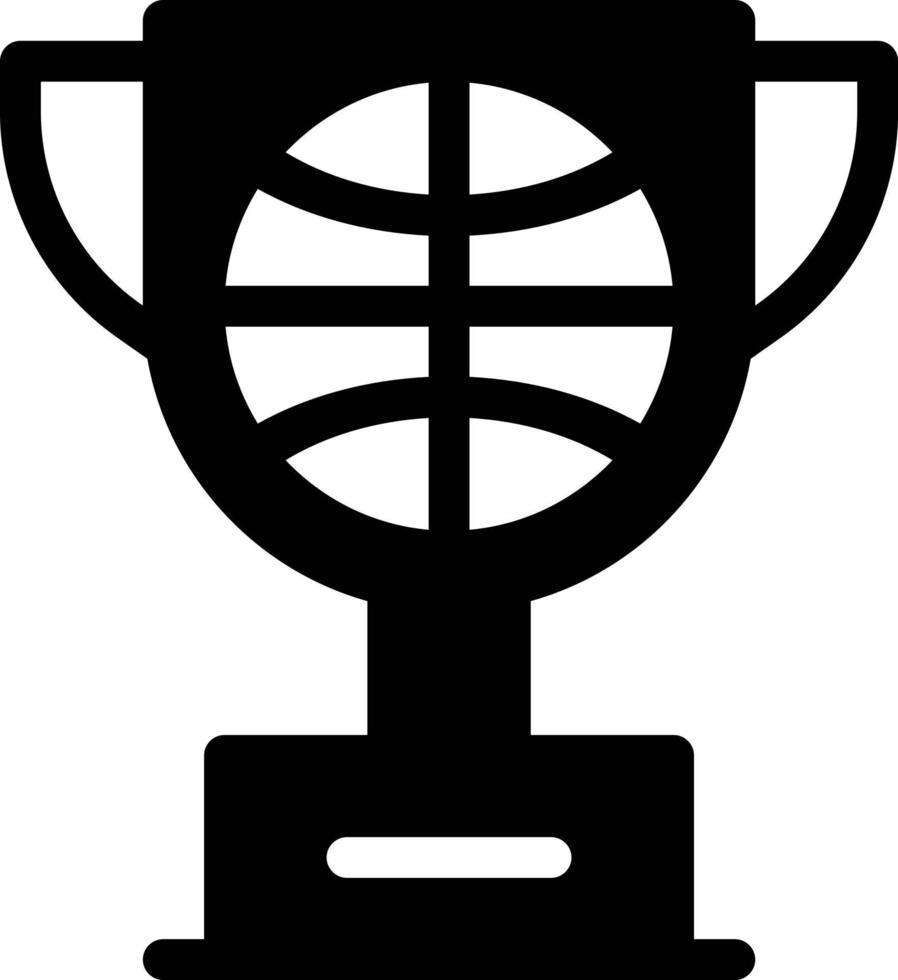 Ilustración de vector de trofeo en un fondo. Símbolos de calidad premium. iconos vectoriales para concepto y diseño gráfico.