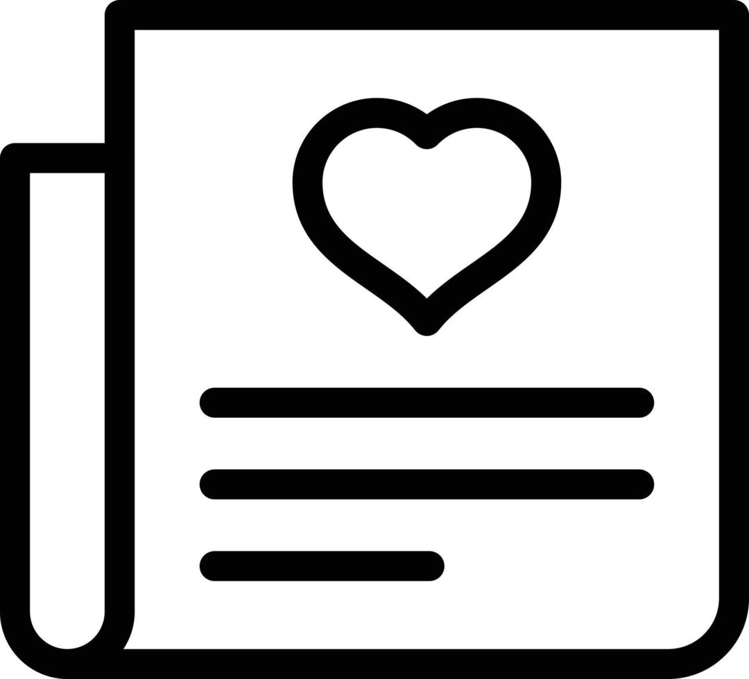 ilustración de vector de carta de amor en un fondo. símbolos de calidad premium. iconos vectoriales para concepto y diseño gráfico.