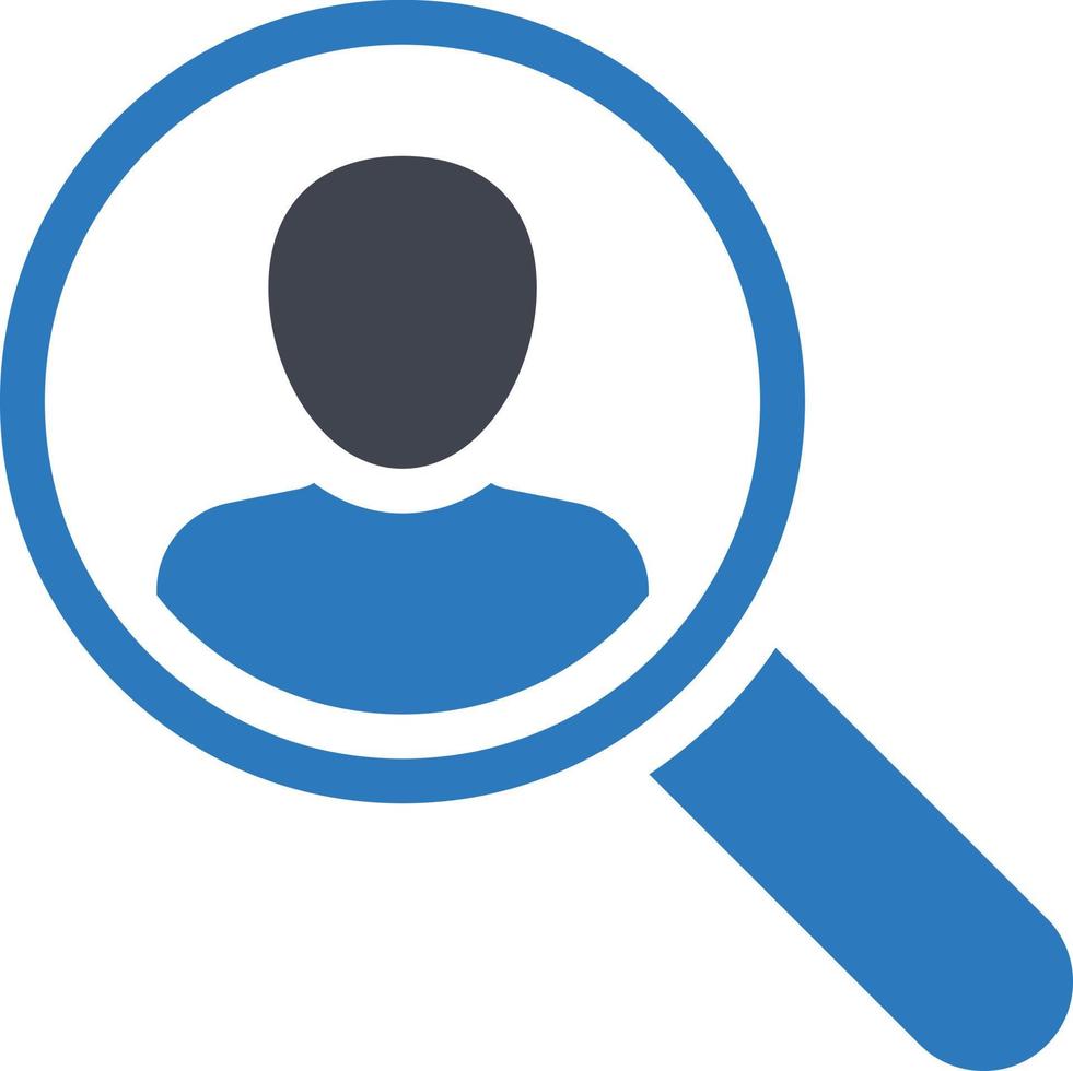 search user vector illustration on a background.Premium quality symbols. vector icons for concept and graphic design.