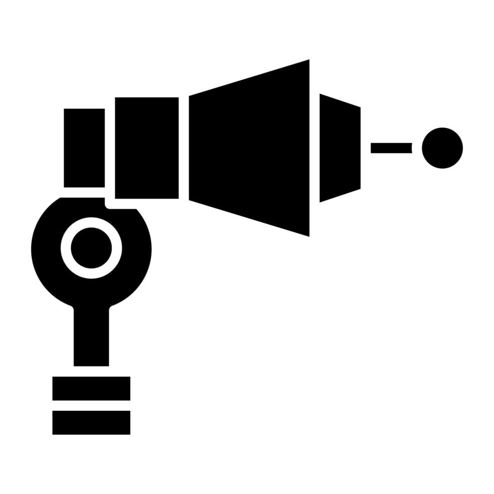 Space Voyager Glyph Icon vector