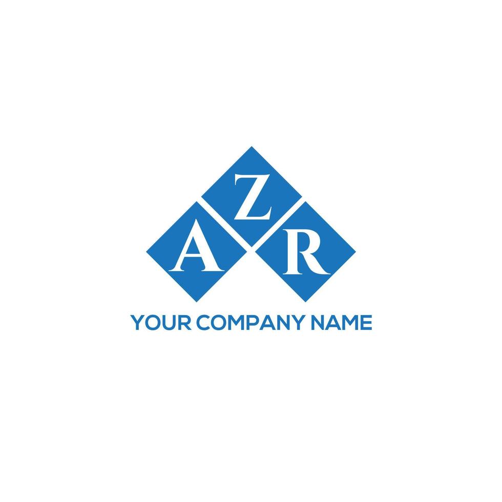 ZAR letter logo design on WHITE background. ZAR creative initials letter logo concept. ZAR letter design. vector